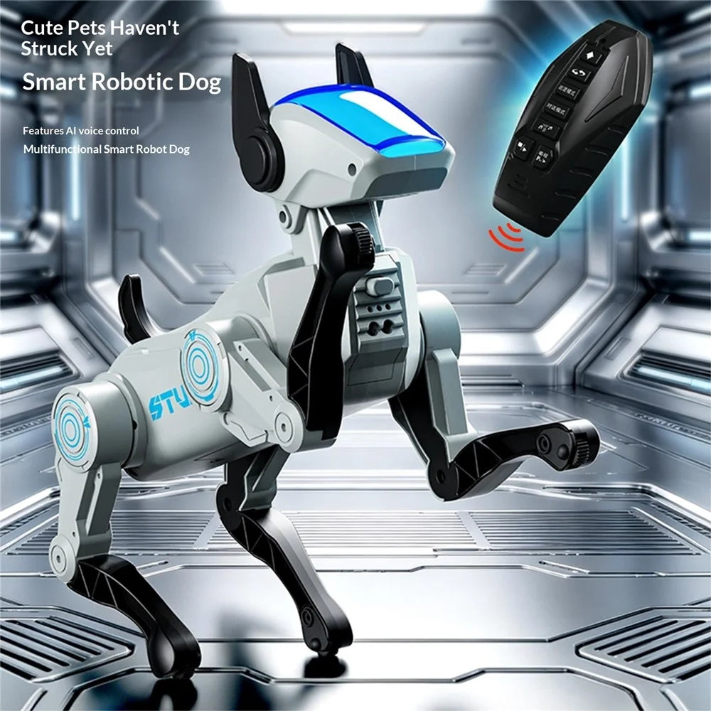 2629-T41A AI Voice Activated Robotic Dog 2.4GHz Remote Control Robot Toy for Kids - 2