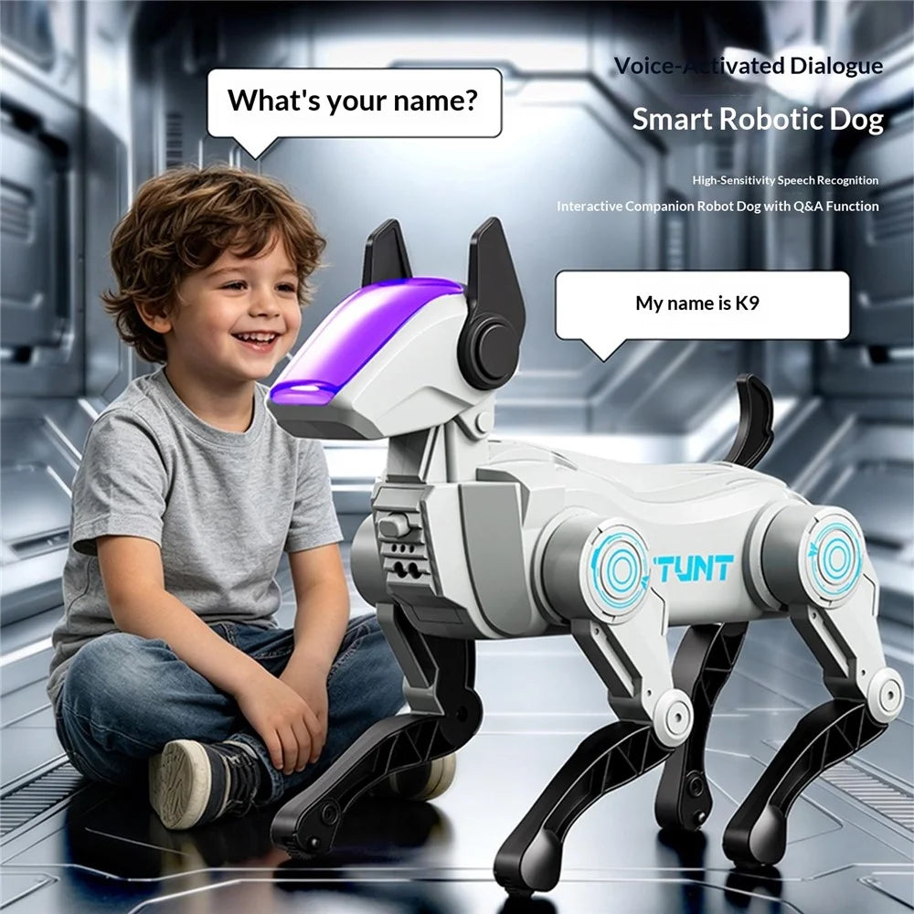 2629-T41A AI Voice Activated Robotic Dog 2.4GHz Remote Control Robot Toy for Kids - 3