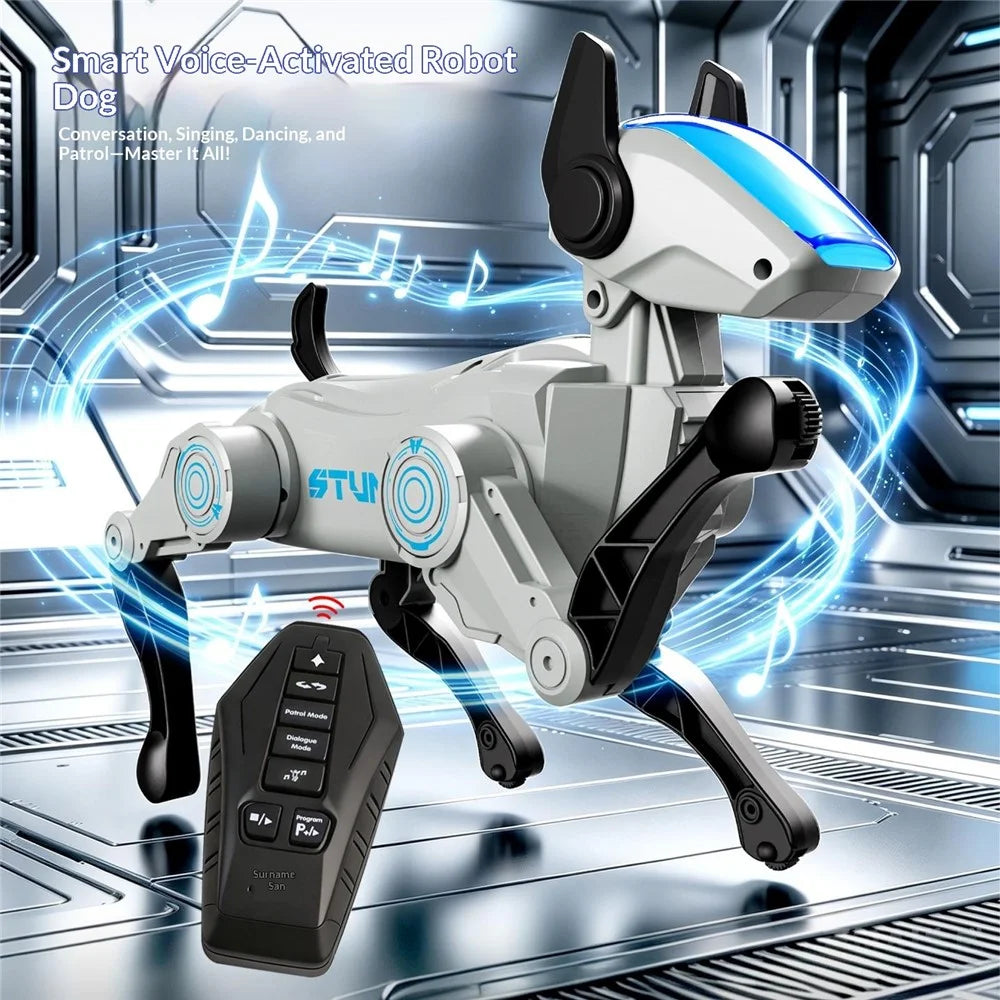2629-T41A AI Voice Activated Robotic Dog 2.4GHz Remote Control Robot Toy for Kids - 4