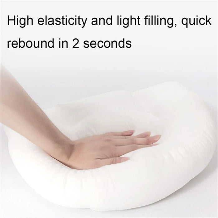 Side Sleeper Pregnancy Pillow U-Shaped Double Wedge Maternity Pillow with Detachable Adjustable Pillow Support for Body, Belly, Back - Green - 6