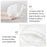 Side Sleeper Pregnancy Pillow U-Shaped Double Wedge Maternity Pillow with Detachable Adjustable Pillow Support for Body, Belly, Back - Green - 7