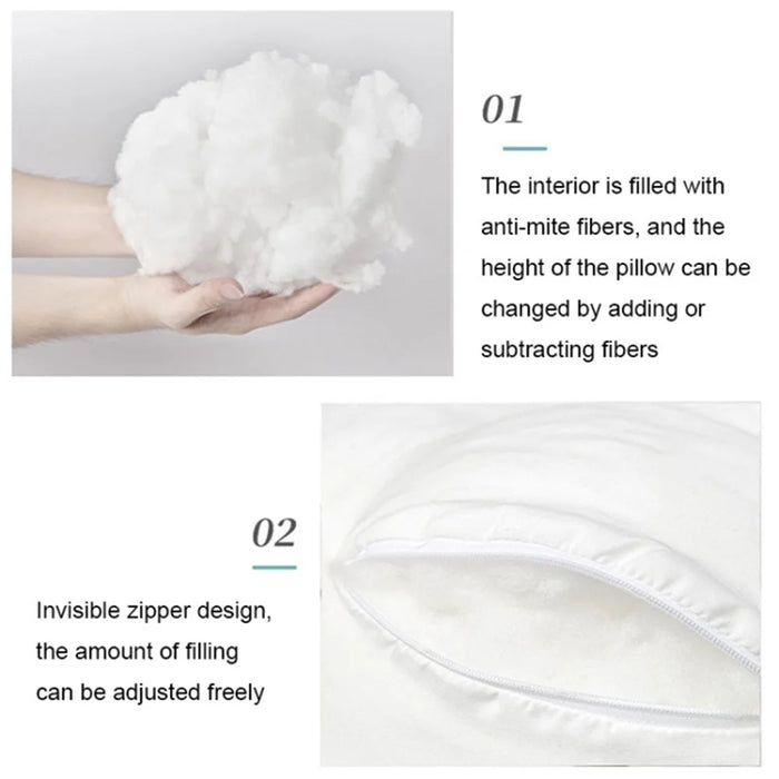 Side Sleeper Pregnancy Pillow U-Shaped Double Wedge Maternity Pillow with Detachable Adjustable Pillow Support for Body, Belly, Back - Green - 7