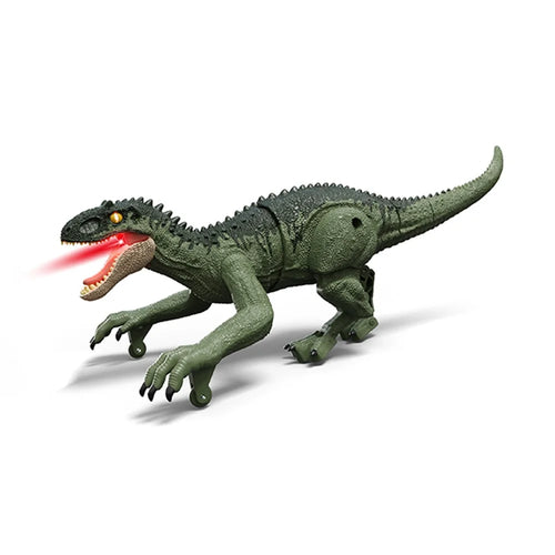 SM020 Children 2.4G Walking Dinosaur Toy with Sound, Light Simulation Mini Electric RC Dinosaur Model Toys - Tyrannosaurus Rex - 1