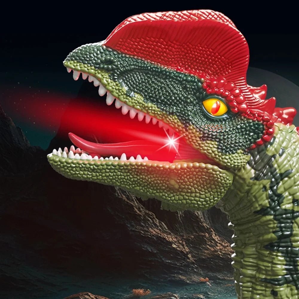 SM020 Children 2.4G Walking Dinosaur Toy with Sound, Light Simulation Mini Electric RC Dinosaur Model Toys - Tyrannosaurus Rex - 2