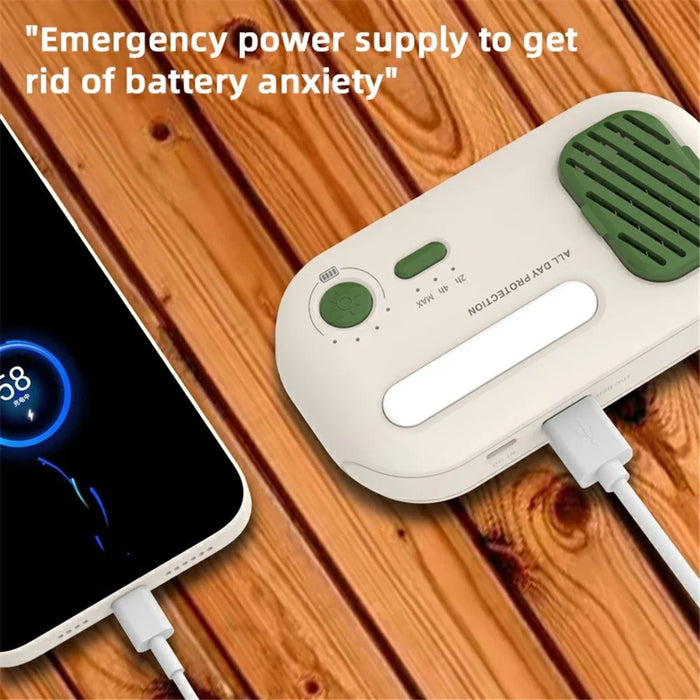 W25 Portable Wireless Mosquito Repeller Outdoor 4000mAh Power Bank - 7
