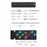 RD92 Double Speaker Electronic Drum Toy Drum Practice Pad with Headphone Jack Drum Pedals Sticks - 5