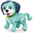 Electronic Cartoon Cat / Dog 2.4G Remote Control Robot with Light and Sound Kids Toy - SM08 / Blue Dog - 1