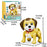 Electronic Cartoon Cat / Dog 2.4G Remote Control Robot with Light and Sound Kids Toy - SM08 / Blue Dog - 3
