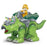 333-76 Kids Electric Toy Dinosaur Realistic Walking Roaring Spraying Light Toddler Toys - Green - 1