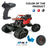 YT6608 2.4GHz RC Climbing Car 2 in 1 Off-road Vehicle 4WD Remote Control Tracked Tank Car High-Speed Car - Red - 3