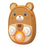 SJL3607  /  SJL3609 Cartoon Animal Music Boxing Machine for Kids Electronic Reaction Rhythm Interactive Toy - Brown - 1