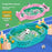 2811C Finger Soccer Table Game for Kids Two-Player Battle Competition Board Interactive Desktop Toy - Blue - 2