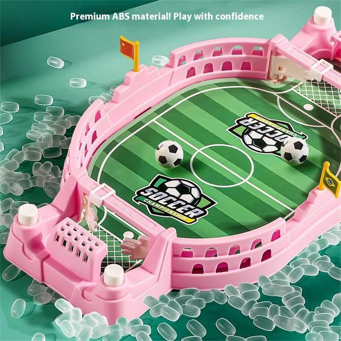 2811C Finger Soccer Table Game for Kids Two-Player Battle Competition Board Interactive Desktop Toy - Blue - 5