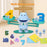 Children Balance Scale Table Game Number Math Educational Toy for Early Learning - Hippo - 2