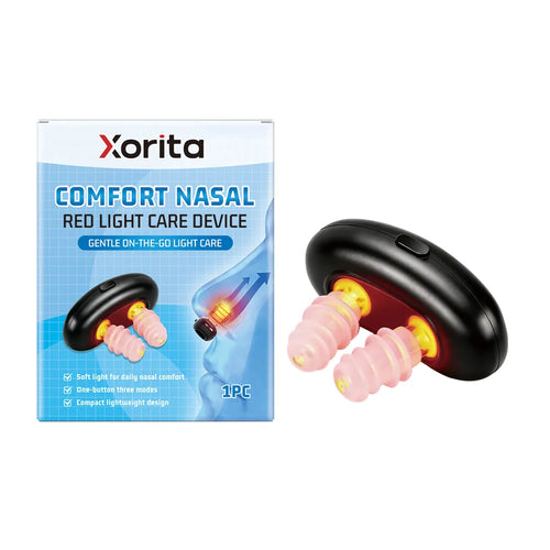 XORITA Portable Nasal Care Device 3 Modes Red Light Therapy Daily Nose Discomfort Relief - 1