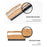 Wood Grain Record Cleaning Brush Carbon Fiber Anti-Static Vinyl Cleaner - Brown - 5