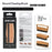 Wood Grain Record Cleaning Brush Carbon Fiber Anti-Static Vinyl Cleaner - Brown - 6