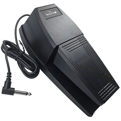 SOUNDDI SP-20 Sustain Pedal Electric Piano Sustain Pedal with 6.5mm Connector Keyboard Musical Instrument Accessories - 1