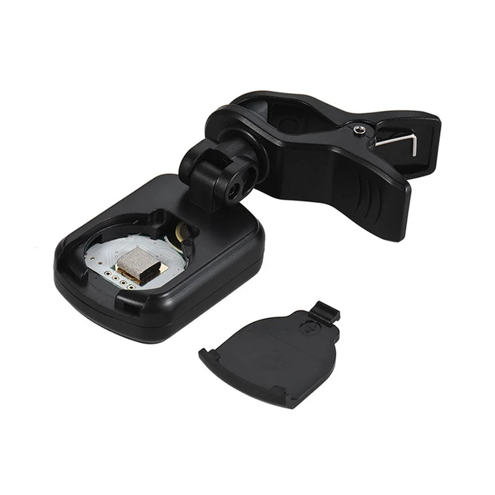 AROMA AT-01A LCD Display Guitar Tuner Rotatable Clip-on Tuner for Chromatic Acoustic Guitar Bass Ukulele Guitar Accessories - 5