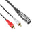 JUNSUNMAY 3m Dual RCA Male to XLR Female Y Splitter Breakout Cable Audio Adapter Cord - 1