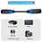 JUNSUNMAY 20cm Speakon Female to Speakon Female Cable Audio Cord for Speakers Subwoofer - 3