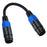 JUNSUNMAY 20cm Speakon Female to Speakon Female Cable Audio Cord for Speakers Subwoofer - 4
