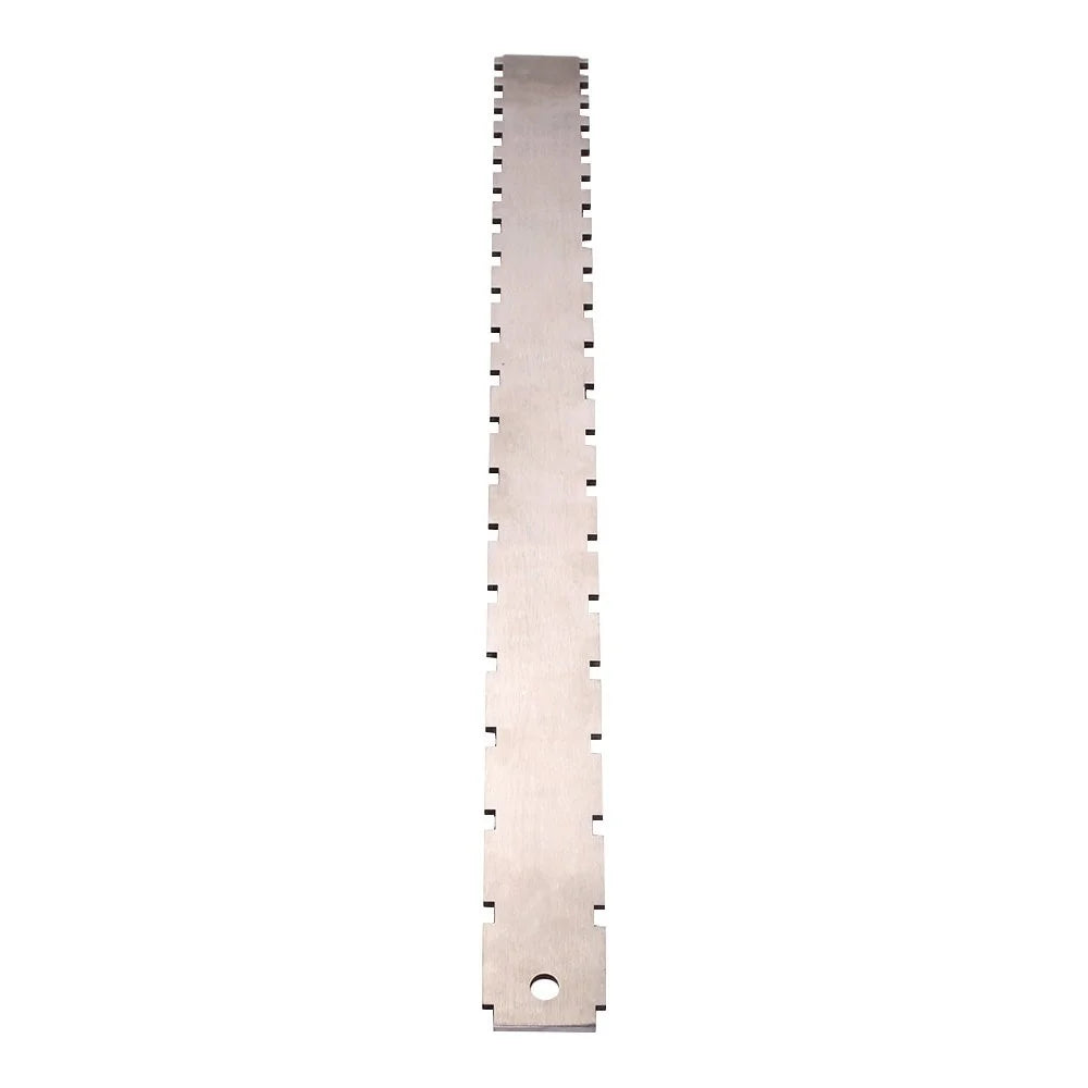 Guitar Neck Ruler Stainless Steel 42cm Luthiers Tool for Electric Guitars Measuring - 1