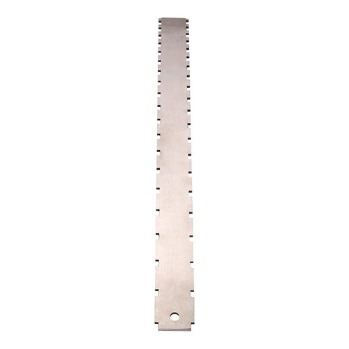 Guitar Neck Ruler Stainless Steel 42cm Luthiers Tool for Electric Guitars Measuring - 1