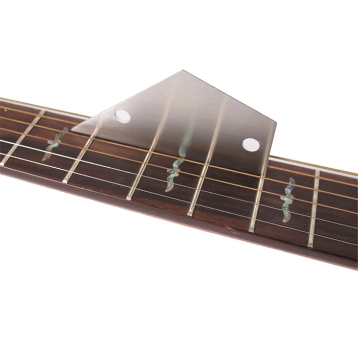 Triangular Ruler Stainless Steel Guitar String Height Ruler Guitars Luthier Tools Musical Instrument Supplies - 3