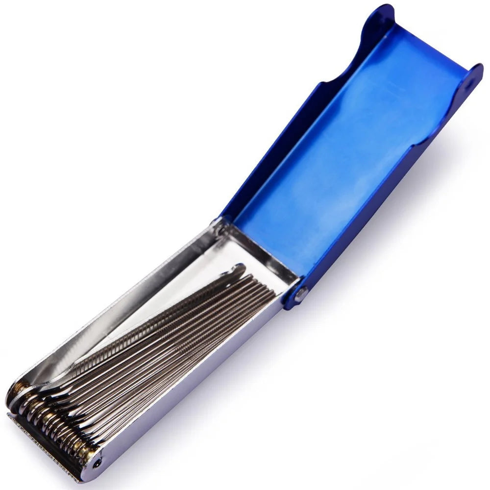 Metal Guitar Fingerboard Tool Guitar Nut Groove Grinding File Guitar Repair Tool for Maintenance - 4