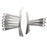 9Pcs Guitar T-shaped Ruler Guitar String Height Ruler Repair Set Stainless Steel T-shaped Gauge - 3