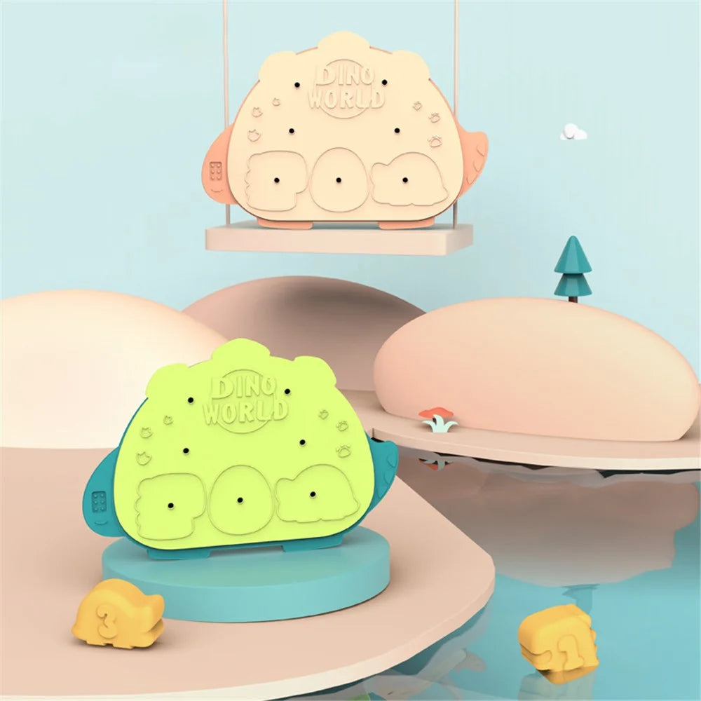 HOGOKIDS Silicone Sausage Maker Dinosaur Shape Steamed Pastry Mold with Lid ST (BPA Free, No FDA Certificate) - Green - 7