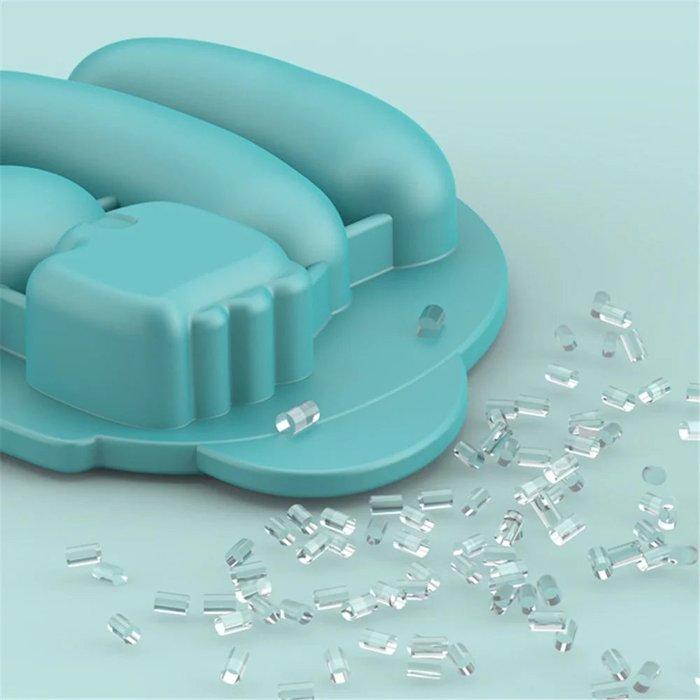 HOGOKIDS Silicone Sausage Maker Dinosaur Shape Steamed Pastry Mold with Lid ST (BPA Free, No FDA Certificate) - Green - 5