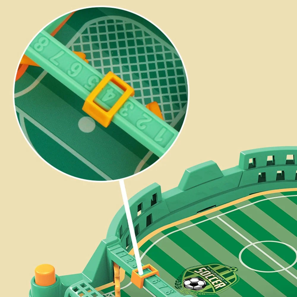 3662 Children Desktop Game Simulated Football Field Two Player Soccer Game Parent-child Interactive Toy - Green - 4