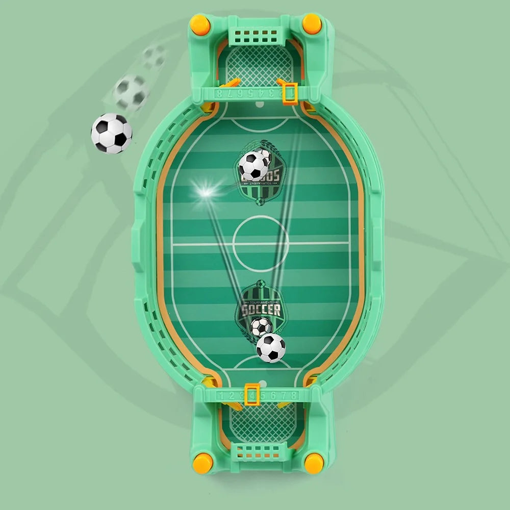 3662 Children Desktop Game Simulated Football Field Two Player Soccer Game Parent-child Interactive Toy - Green - 5
