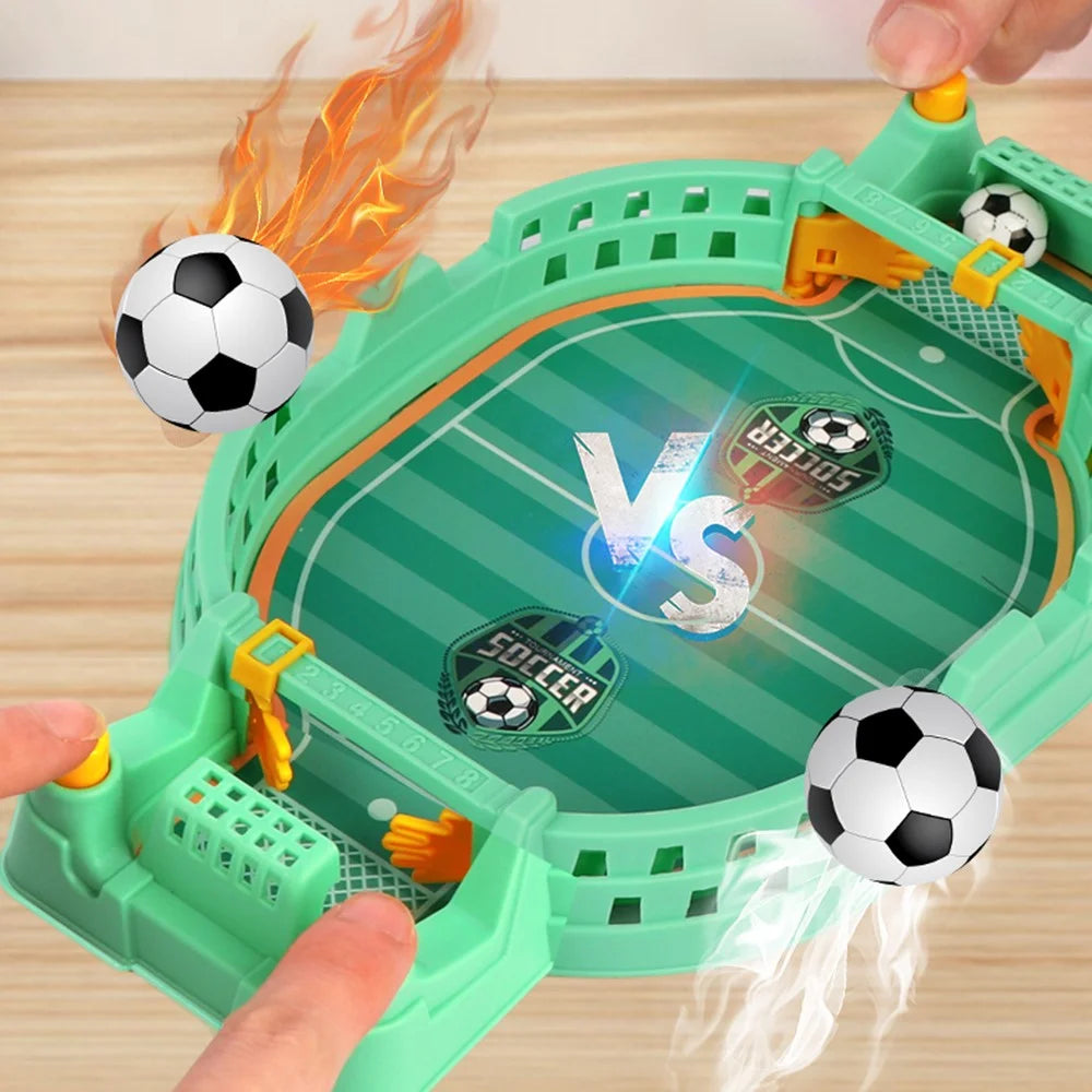 3662 Children Desktop Game Simulated Football Field Two Player Soccer Game Parent-child Interactive Toy - Green - 6