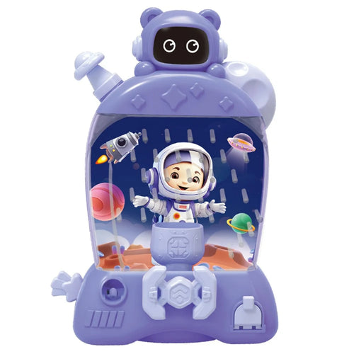 HJ2334 Kids Puzzles Brain Teaser Steering Wheel Catch Bean Games Early Education Toys - Purple - 1