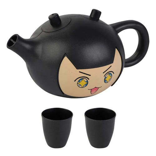 GS-3373 Children Science Experiment Cartoon Teapot Magic Props Students Performance Magic Toy - Black - 1