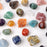 24-Grid Natural Crystal Raw Stone Crystal Gem Specimens Kids Gift Blind Box - Raw Shape+Sleek Shape - 4