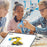 DIY 3 in 1 Assembled Explore Kids Hydraulic Robot Mechanical Arm Science Experiment Puzzle Toy - Grey + Yellow - 7