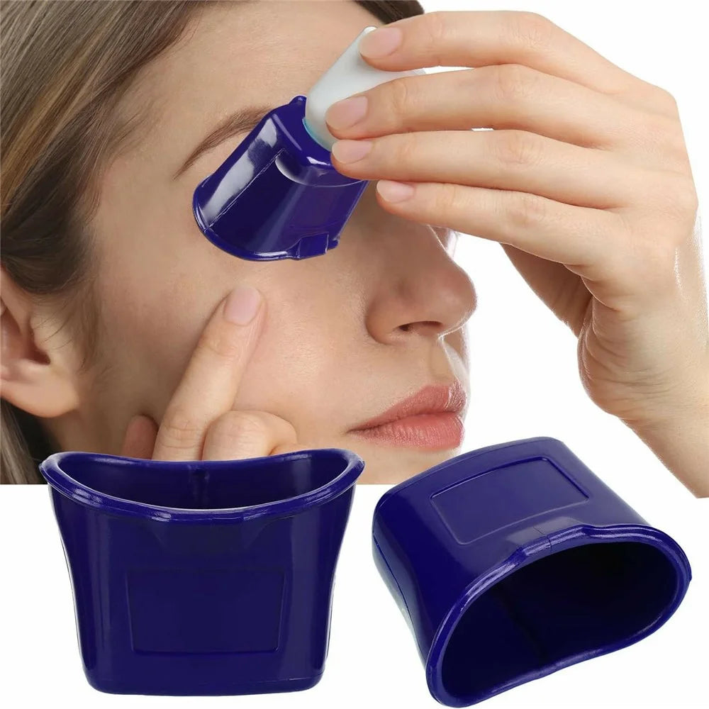 Eye Drop Guide Accurate Eye Dropper Tool Ergonomic Eyedrop Applicator Aid for Seniors Kids - 2
