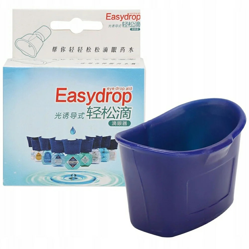 Eye Drop Guide Accurate Eye Dropper Tool Ergonomic Eyedrop Applicator Aid for Seniors Kids - 7