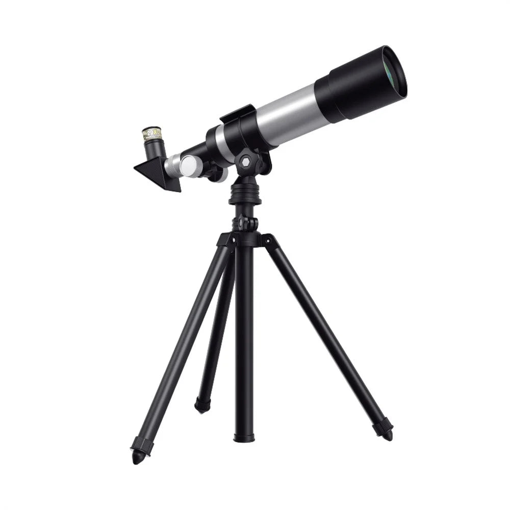 1020 / 1018 STEAM Education Telescope High Magnification Astronomical Telescope for Students / Children Scientific Experiment Toy - Style A - 1