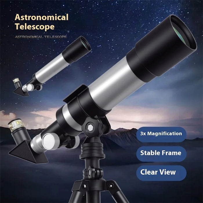 1020 / 1018 STEAM Education Telescope High Magnification Astronomical Telescope for Students / Children Scientific Experiment Toy - Style A - 6