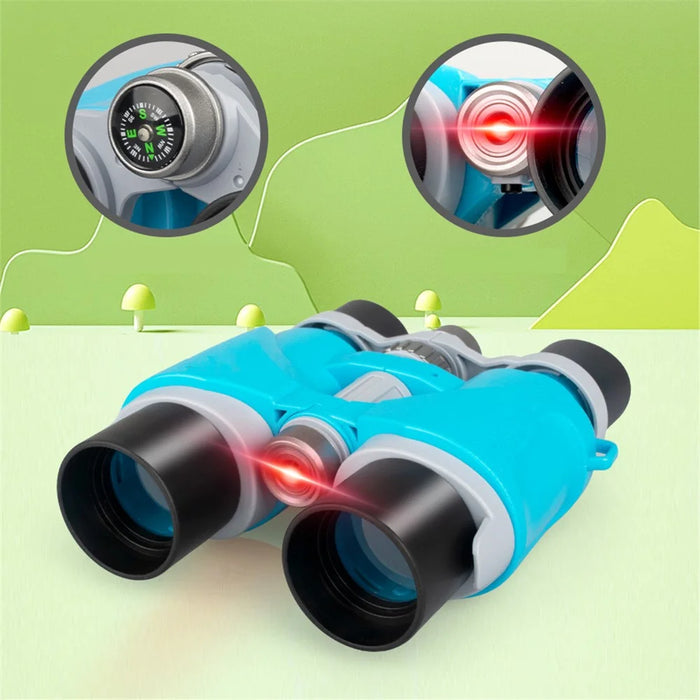 DB35960 Portable Children Telescope with Compass  Student Nature Observation Optical HD Binoculars - 2