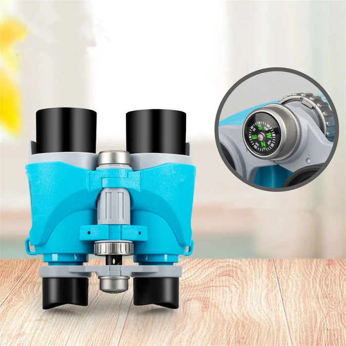 DB35960 Portable Children Telescope with Compass  Student Nature Observation Optical HD Binoculars - 7