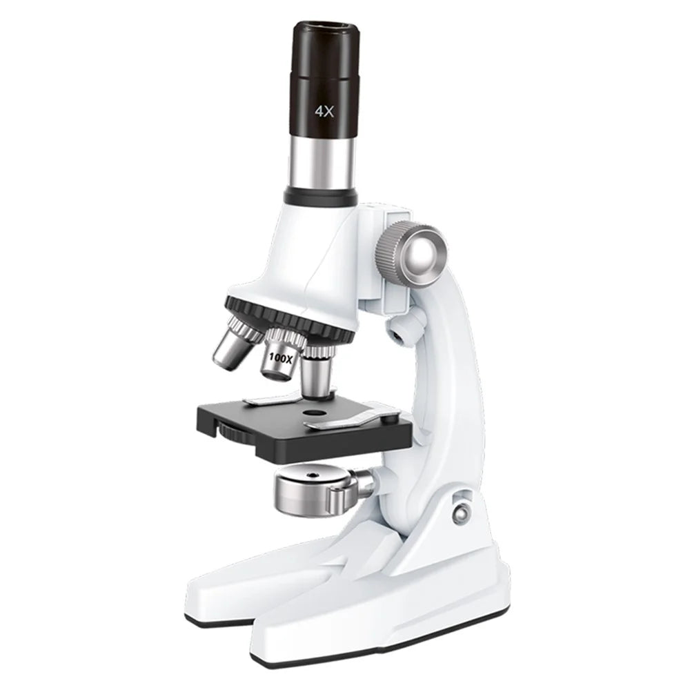 QB2229 100x / 600x / 1200x Magnification Microscope Children Science Educational Toy - 1