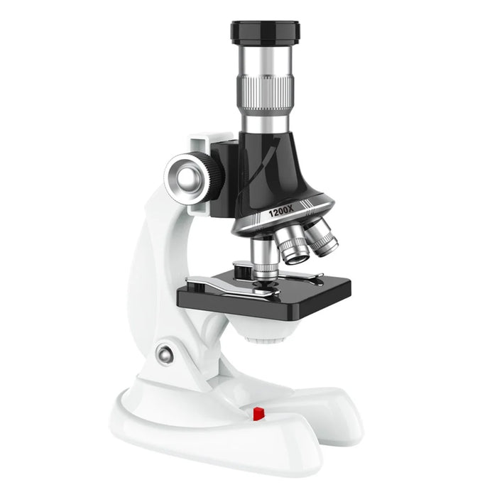 QB3303 1 Set Elementary School Student STEM Microscope 1200X Magnification Tools for Children - 1