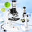 QB3303 1 Set Elementary School Student STEM Microscope 1200X Magnification Tools for Children - 3