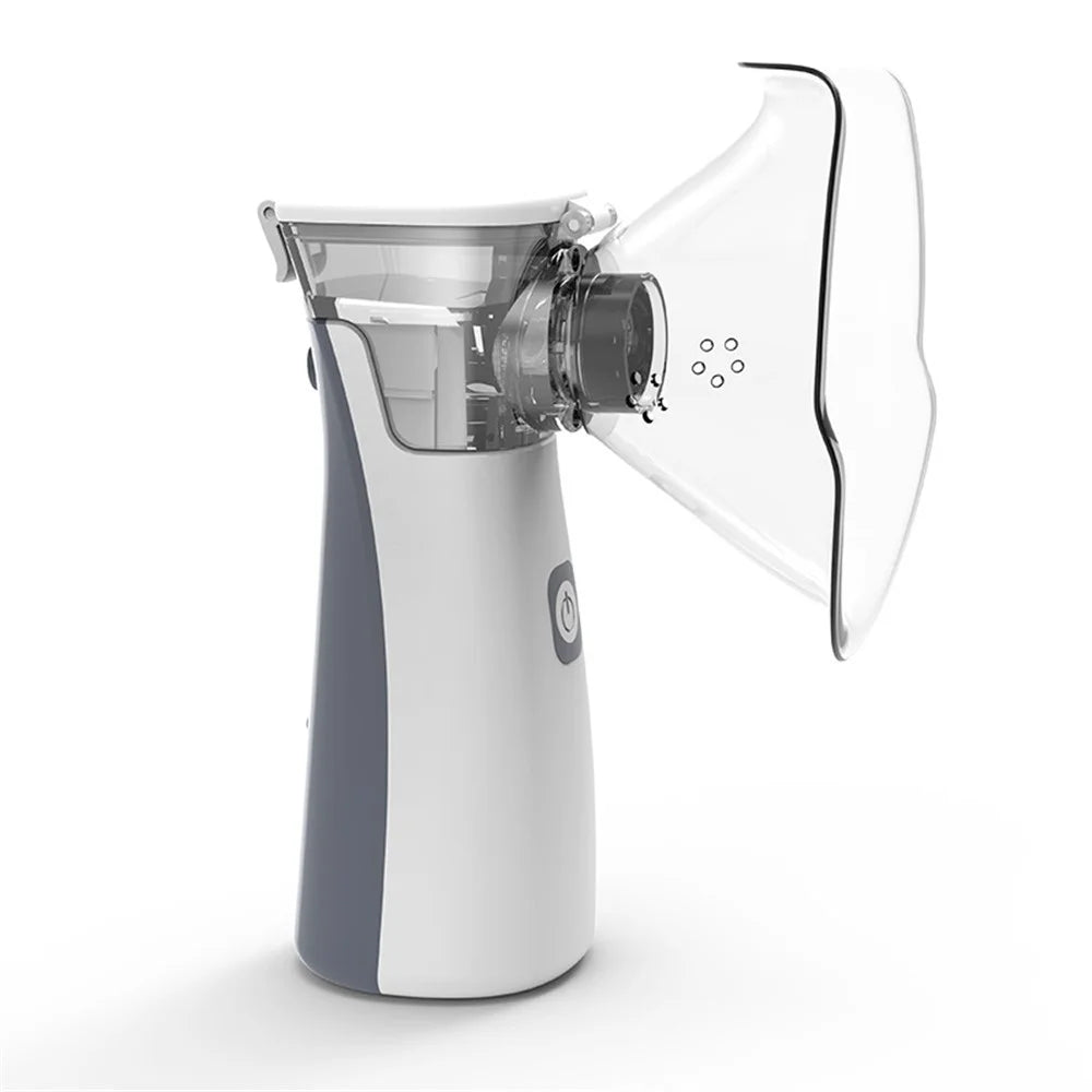 Handheld Nebulizer Medical Silent Ultrasonic Inhalator Relief from Allergies Asthma for Breathing Problems - 1